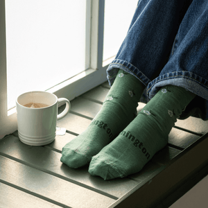 Merino Wool Roll Top Crew Socks | WOMAN | Heather