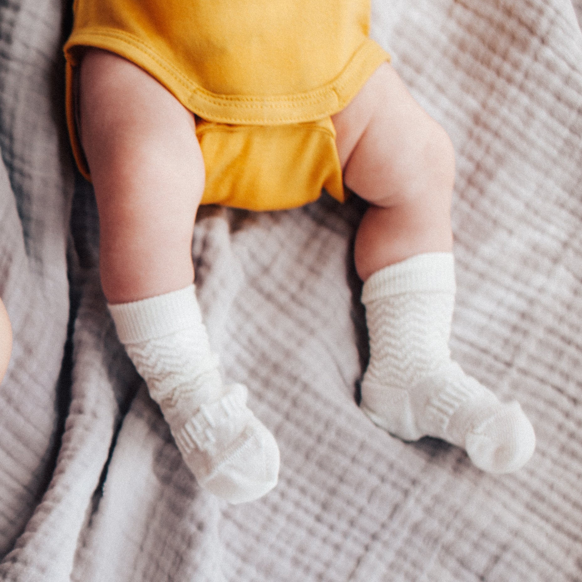 Merino Wool Baby Knee-High Socks