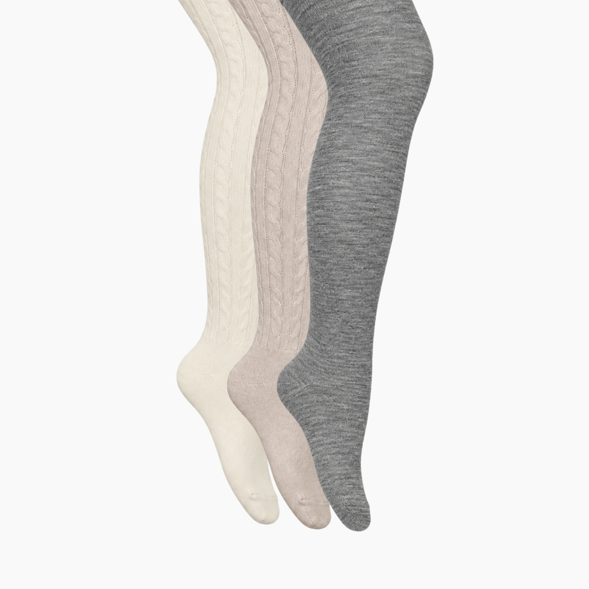 Merino Wool Cable Tights | BABY + CHILD | 3 Pack