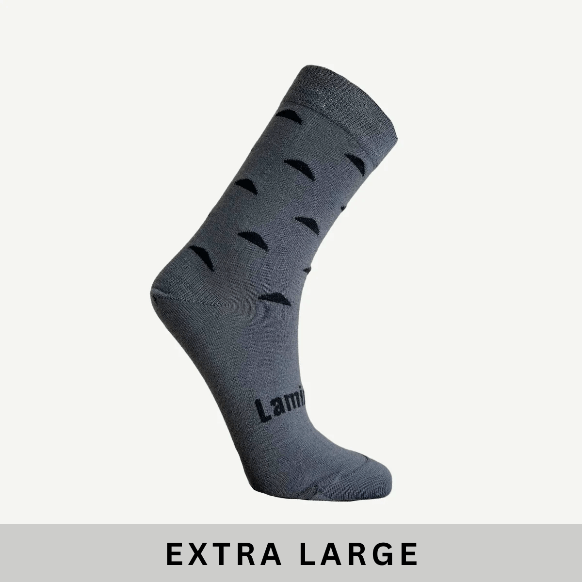 Merino Wool Crew Socks | MAN | Coal