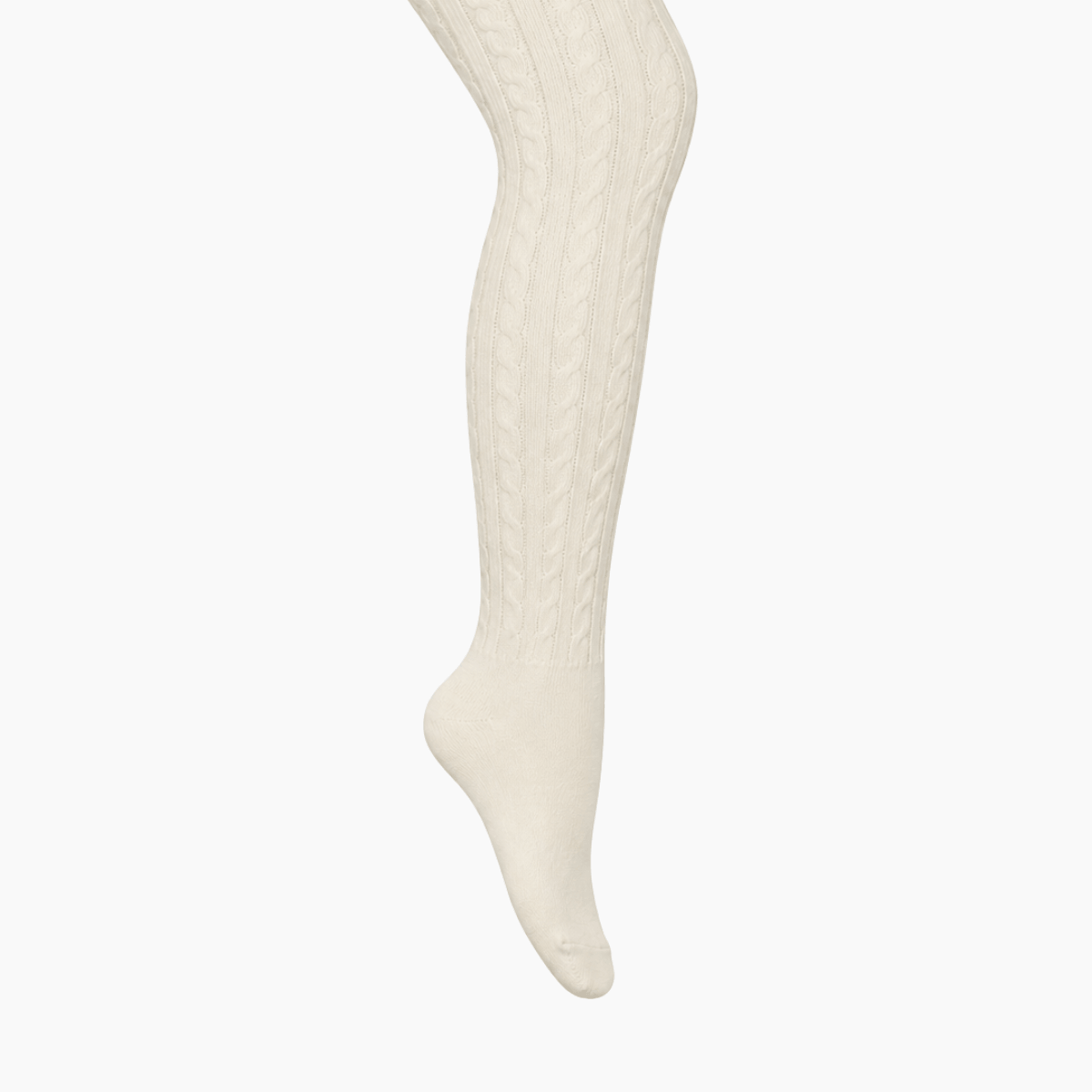 Merino Wool Cable Tights | BABY + CHILD | Natural