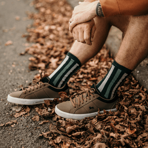 Merino Wool Crew Socks | MAN | Flax