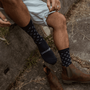 Merino Wool Crew Socks | MAN | Savile