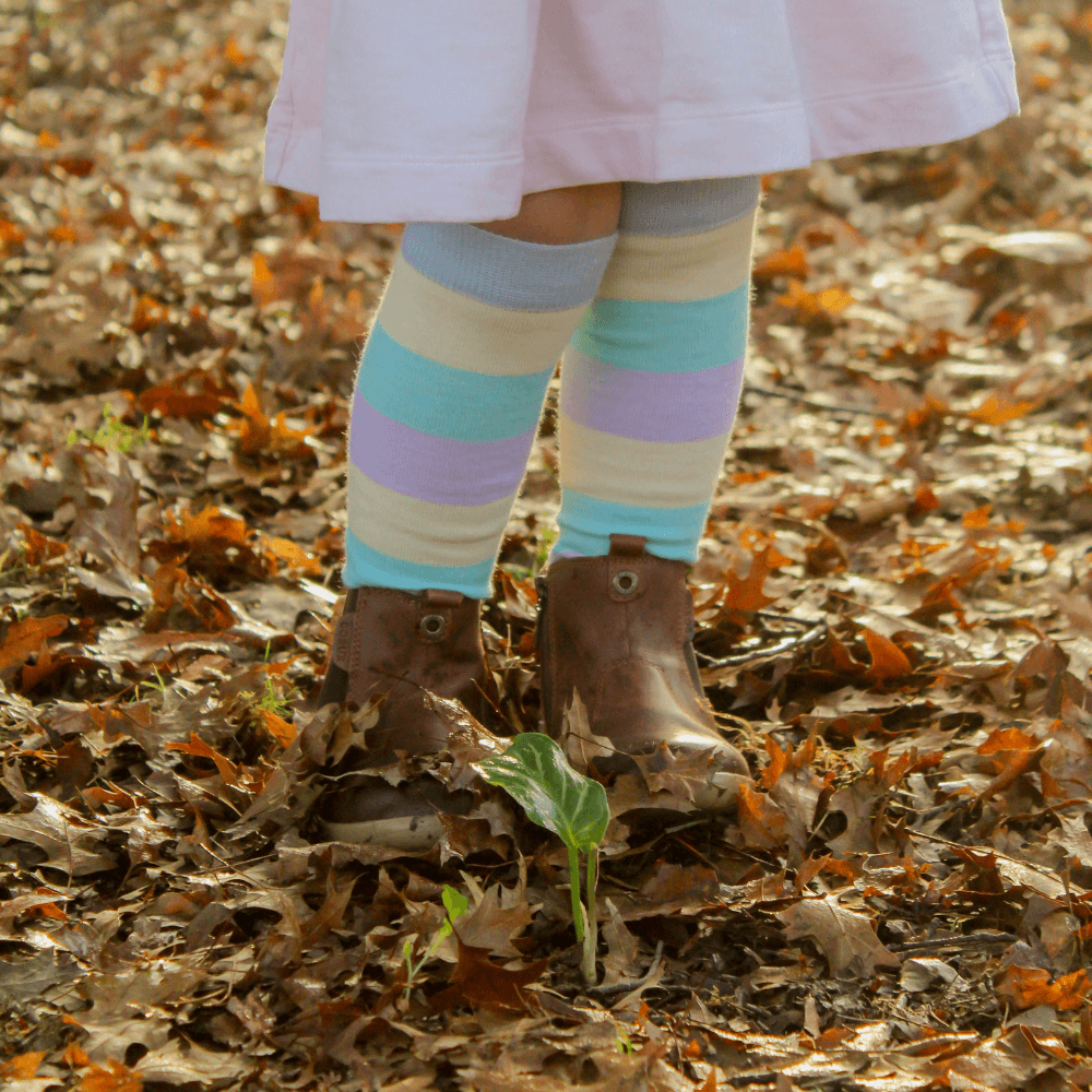 Merino Wool Knee High Socks | CHILD | Sherbet
