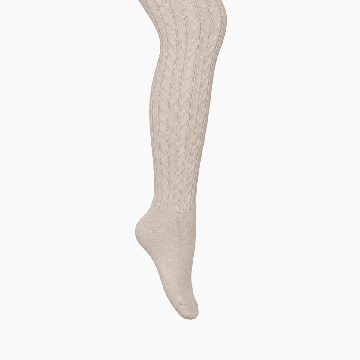 Merino Wool Cable Tights | BABY + CHILD | Oatmeal