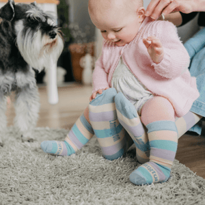 Merino Wool Knee High Socks | BABY | Sherbet