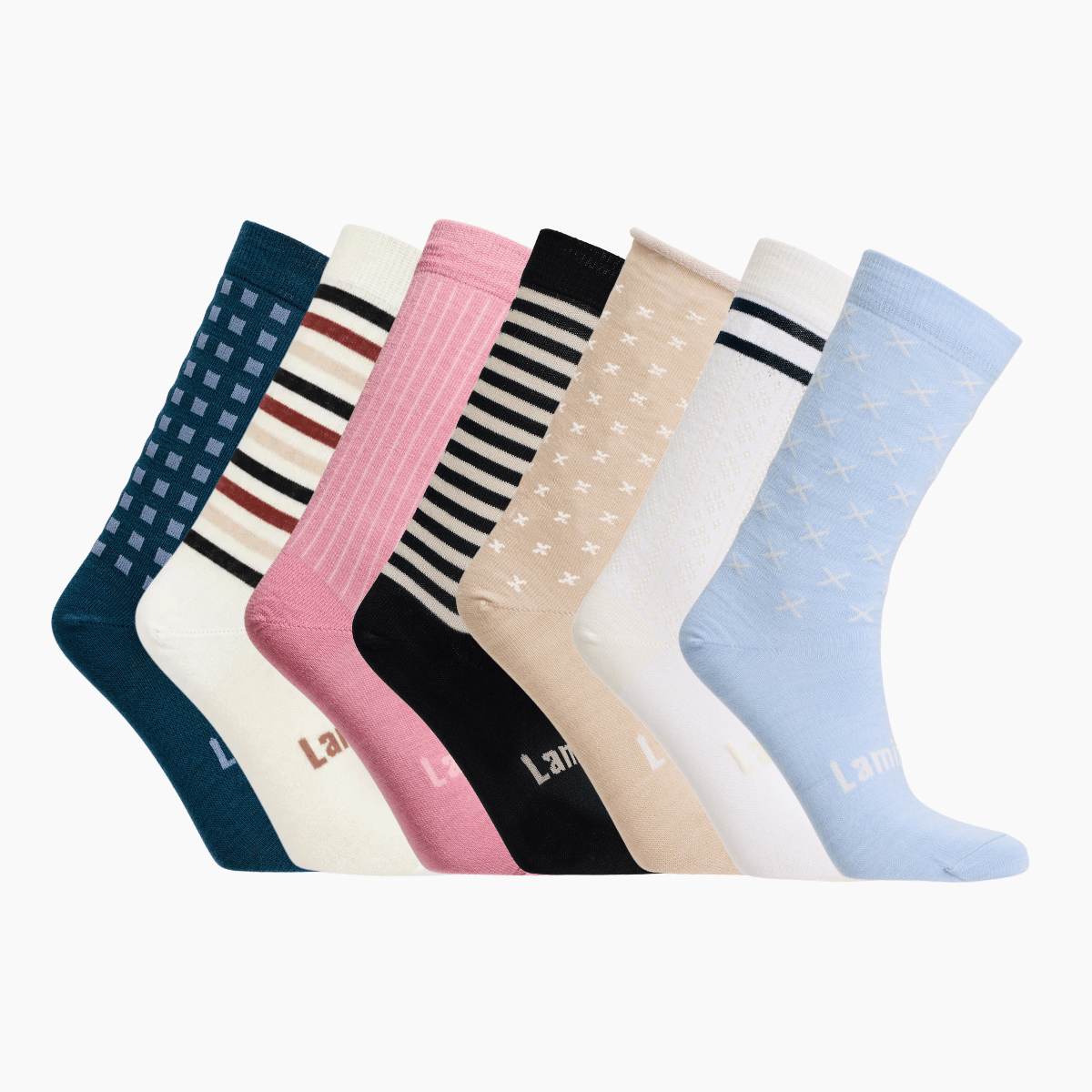 Merino Wool Socks | Woman | 7 Day Set