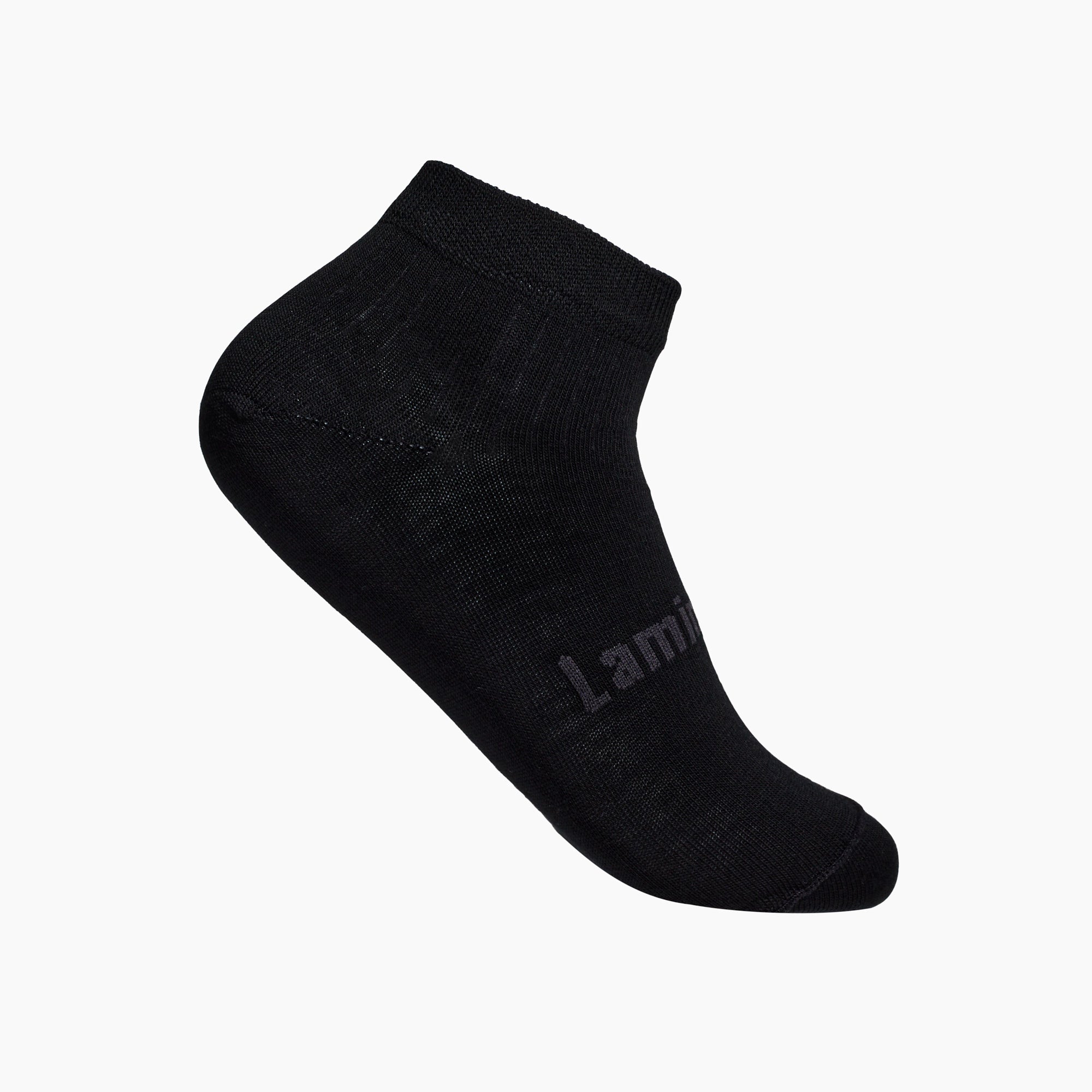 Mens merino wool ankle socks black NZ