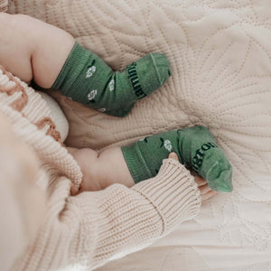 Merino Wool Crew Socks | BABY | Heather