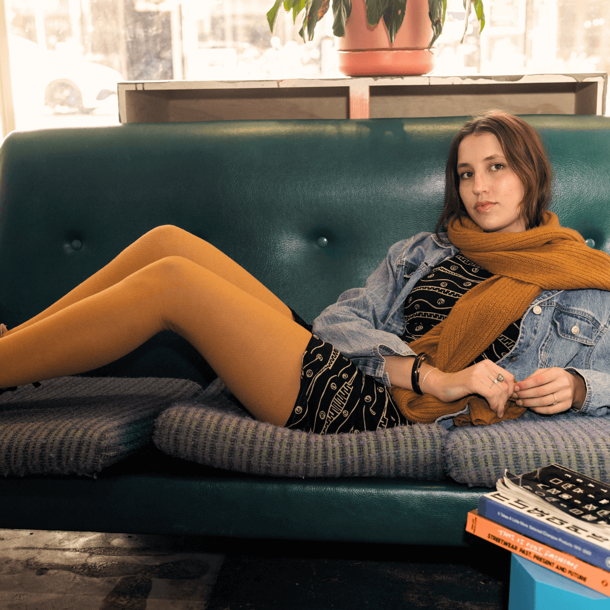 mustard merino wool womens tights nz