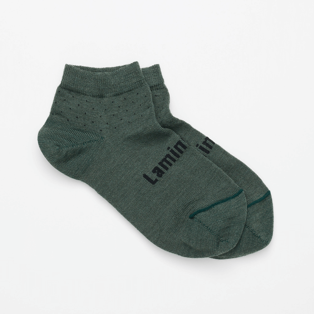 green merino wool ankle socks woman nz