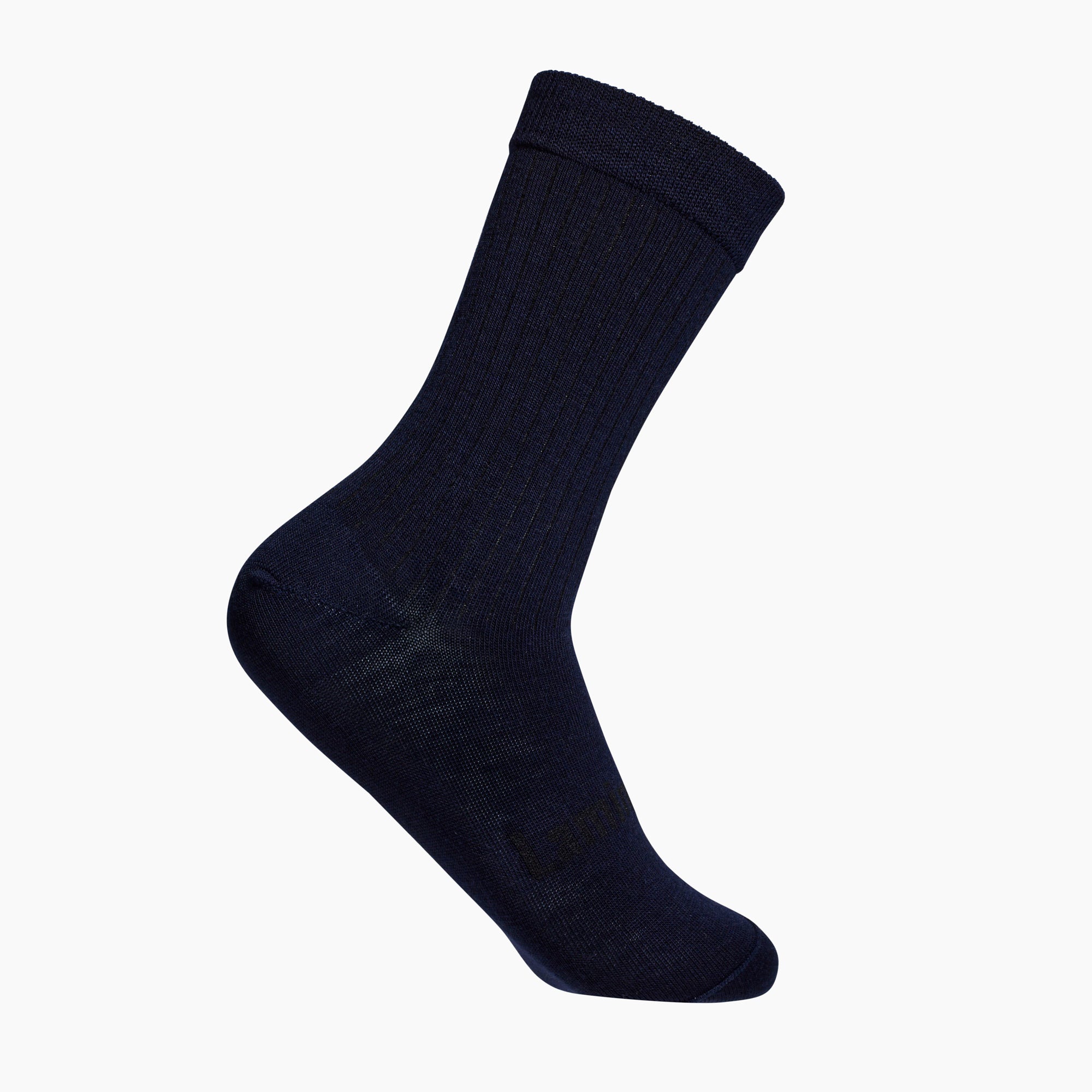 Navy mens merino wool crew socks by Lamington NZ