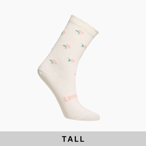 Merino Wool Crew Socks | WOMAN | Rosa