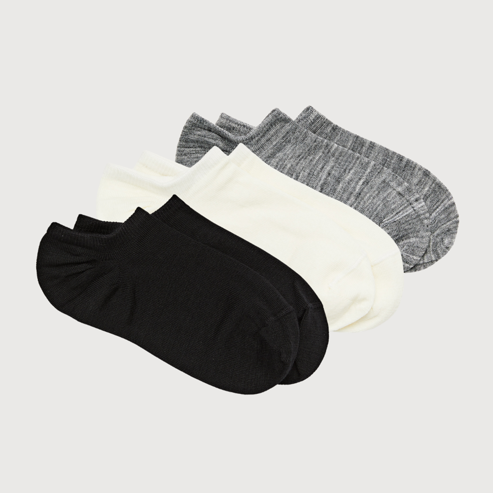 Merino Wool Sneaker Socks | MAN | Multi