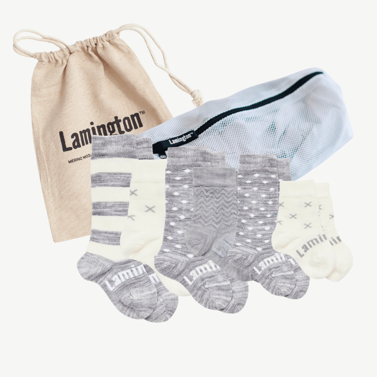 baby shower merino sock set nz oatmeal