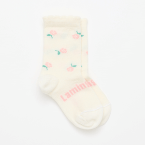 socks child merino wool crew flowers au