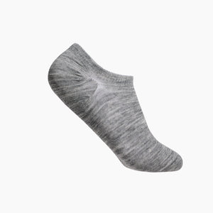 Merino wool sneaker socks grey men sport NZ